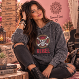 Sweat à Capuche REBEL – L'Esprit Rock, Libre & Rebelle (4 tailles)