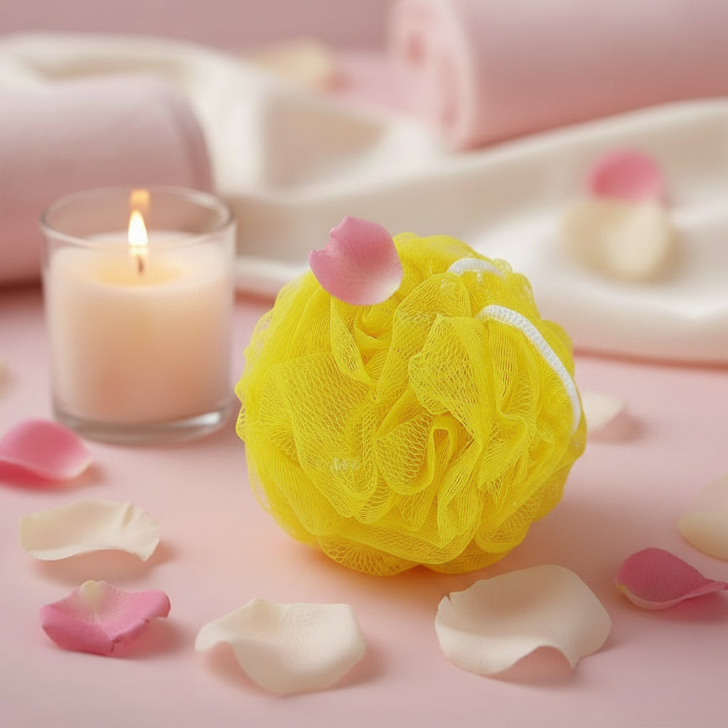 Fleurs de douche exfoliante