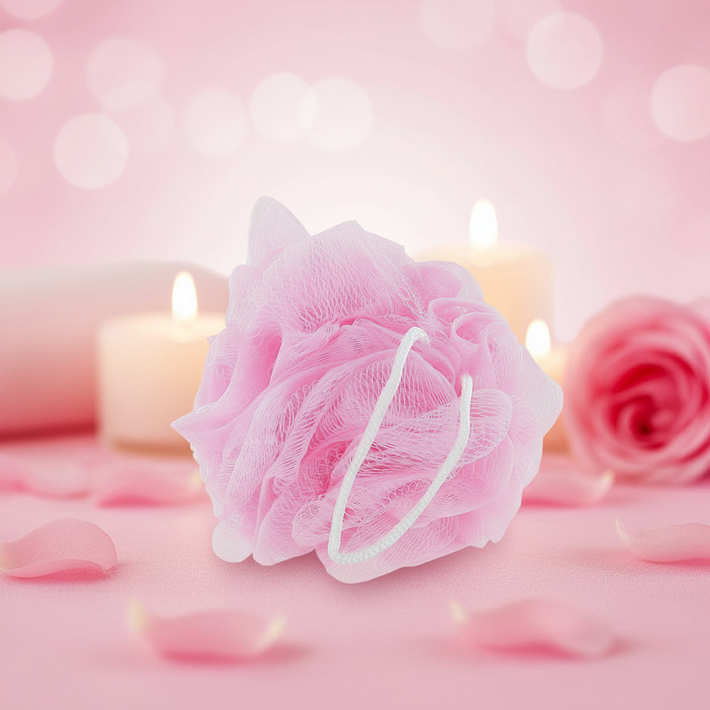 Fleurs de douche exfoliante