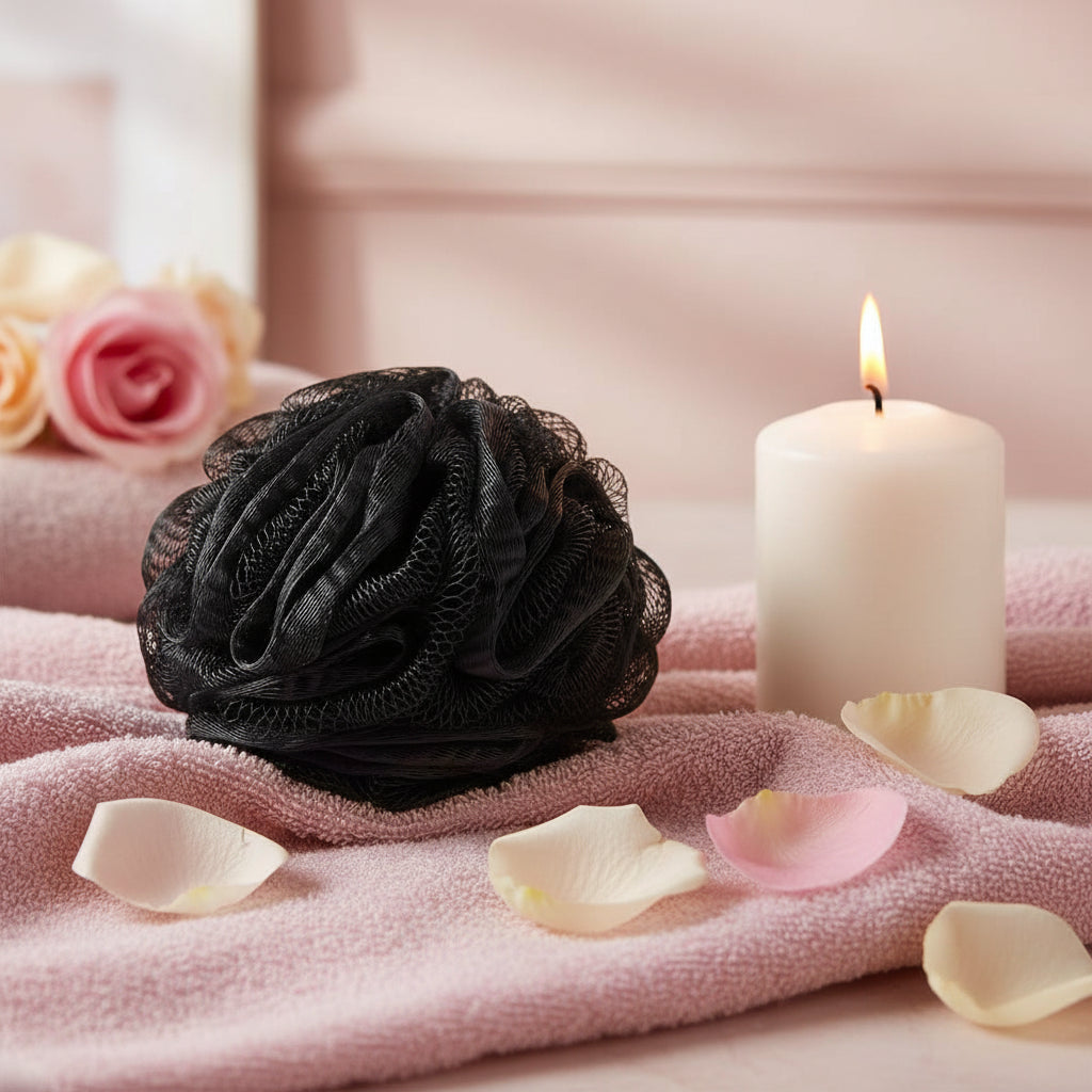 Fleurs de douche exfoliante